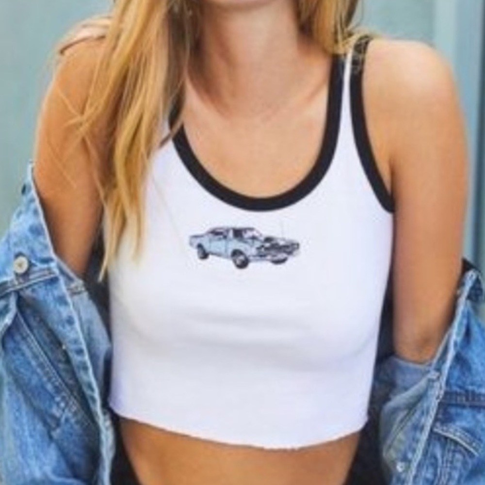 brandy melville motor show tank top